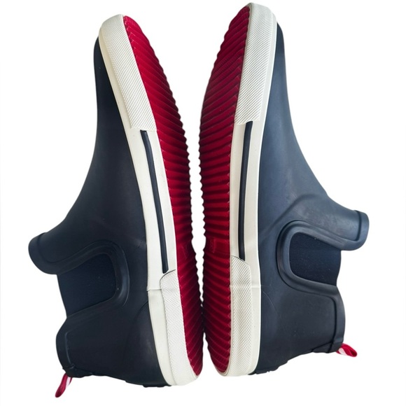 Joules Rainwell Low Wellington rain boots, US Size 10, slip on booties, black - Picture 7 of 11